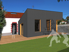 Rénovation et extension d'une petite maison de bourg Rénovation et extension d'une petite maison de bourg à la Montagne - 44